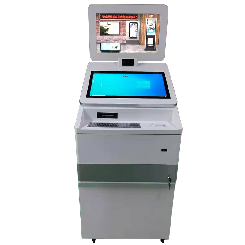 酒店銀行機關(guān)政務(wù)電信移動(dòng)大廳23.8寸自助終端機支持定制加工
