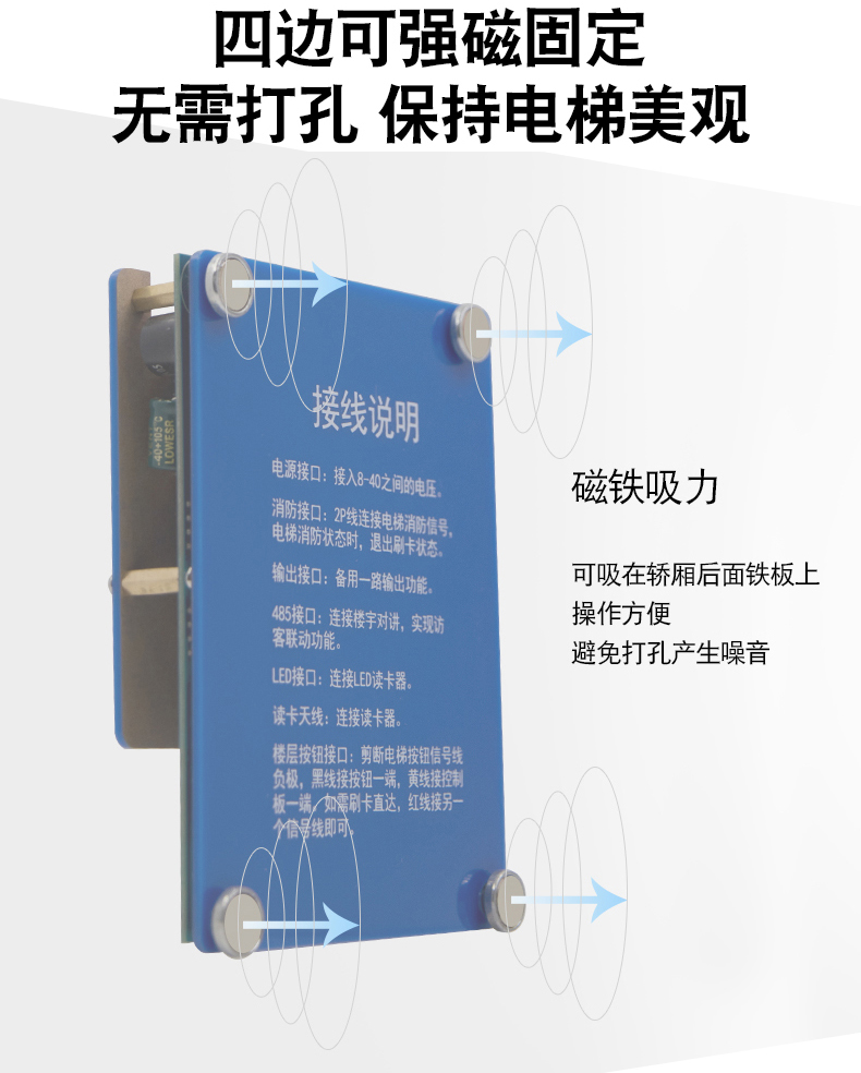 電梯控制板支持IC刷卡4G藍牙RS485/232消防報警軟件APP小程序開(kāi)發(fā)