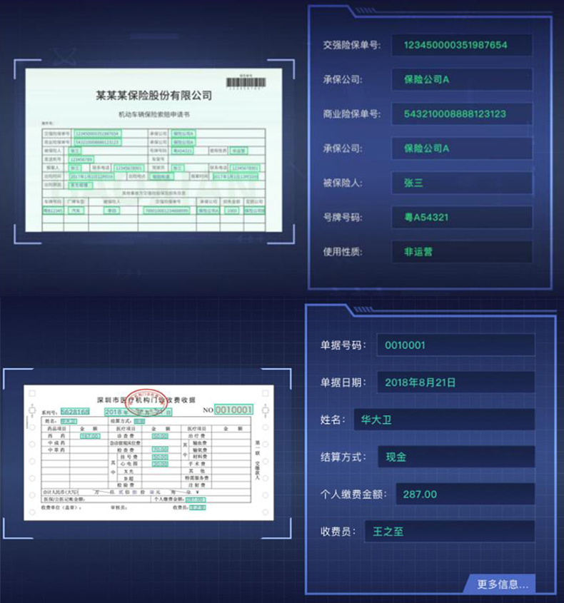 文檔證件物流醫療海關(guān)單據財務(wù)發(fā)票信息OCR識別SKD定制開(kāi)發(fā)小程序