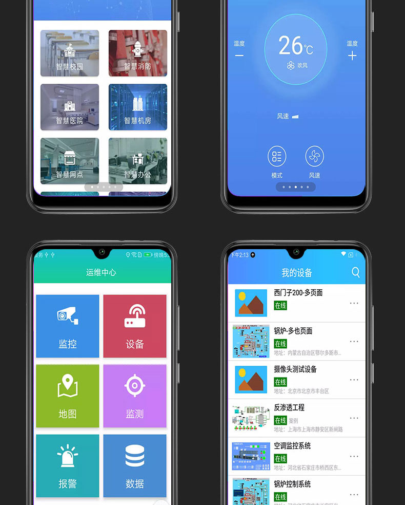  智慧校園物流家居農業(yè)園區IOS安卓遠程物聯(lián)控制系統軟件APP小程序定制開(kāi)發(fā)