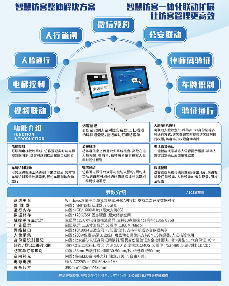 小區學(xué)校單位工廠(chǎng)來(lái)訪(fǎng)人員登記管理系統 