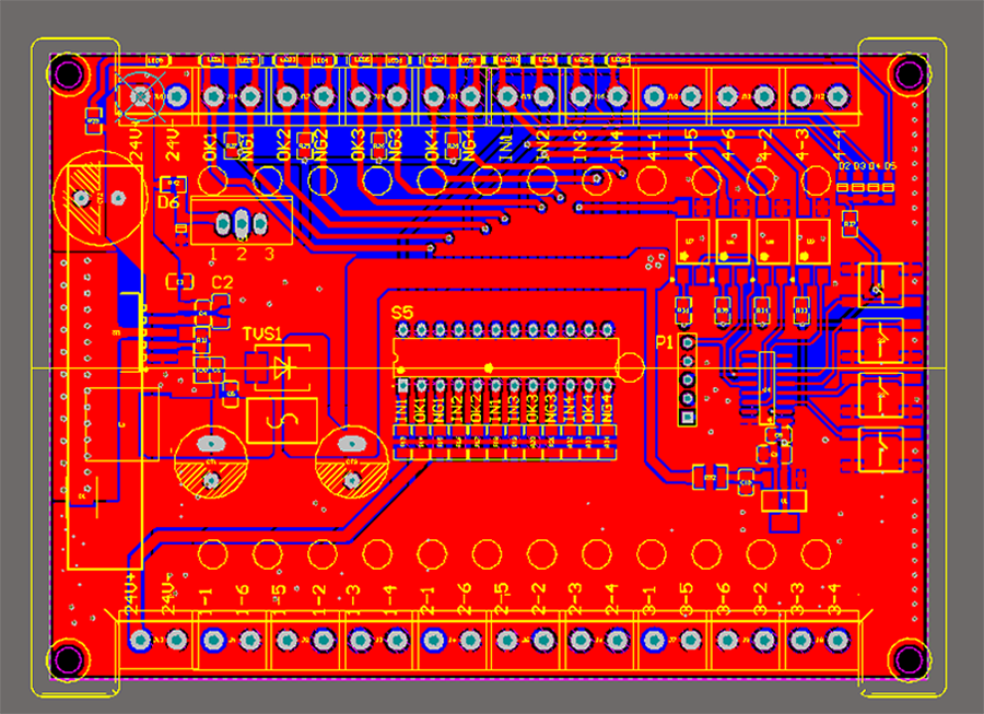 非標自動(dòng)化設備集線(xiàn)盒工業(yè)相機I/O電源光源PLC工控集線(xiàn)器控制板支持定制開(kāi)發(fā)